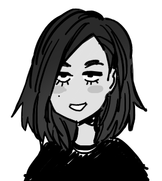 Illustrated doodle of Amira (that's me!)